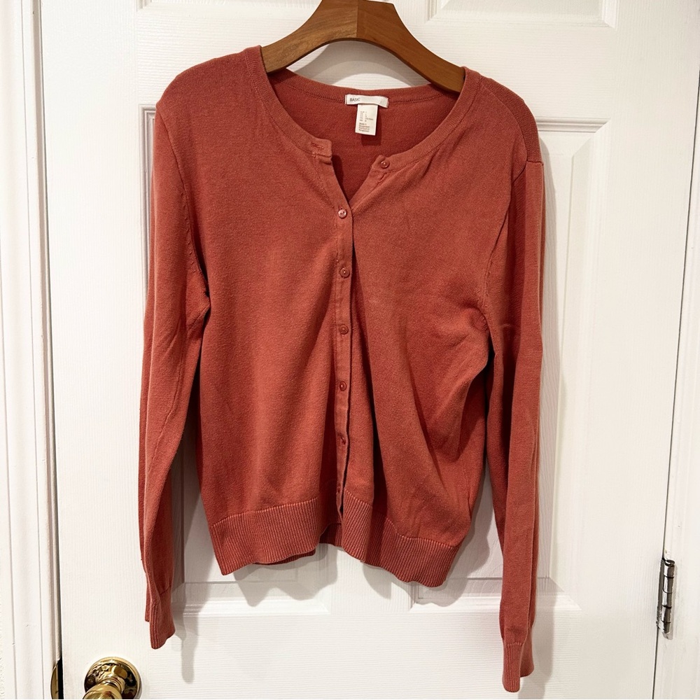 H&M Basics - Salmon Pink Cardigan